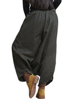 Women Harem Pants Casual H-line Casual Pockets