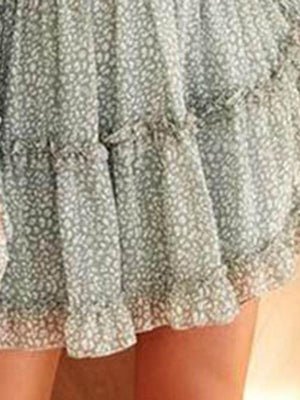 Above Knee Nine Points Sleeve Stringy Selvedge Pullover Standard-Waist Dress