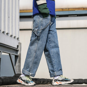 Straight Skateboard Wide-leg Jeans