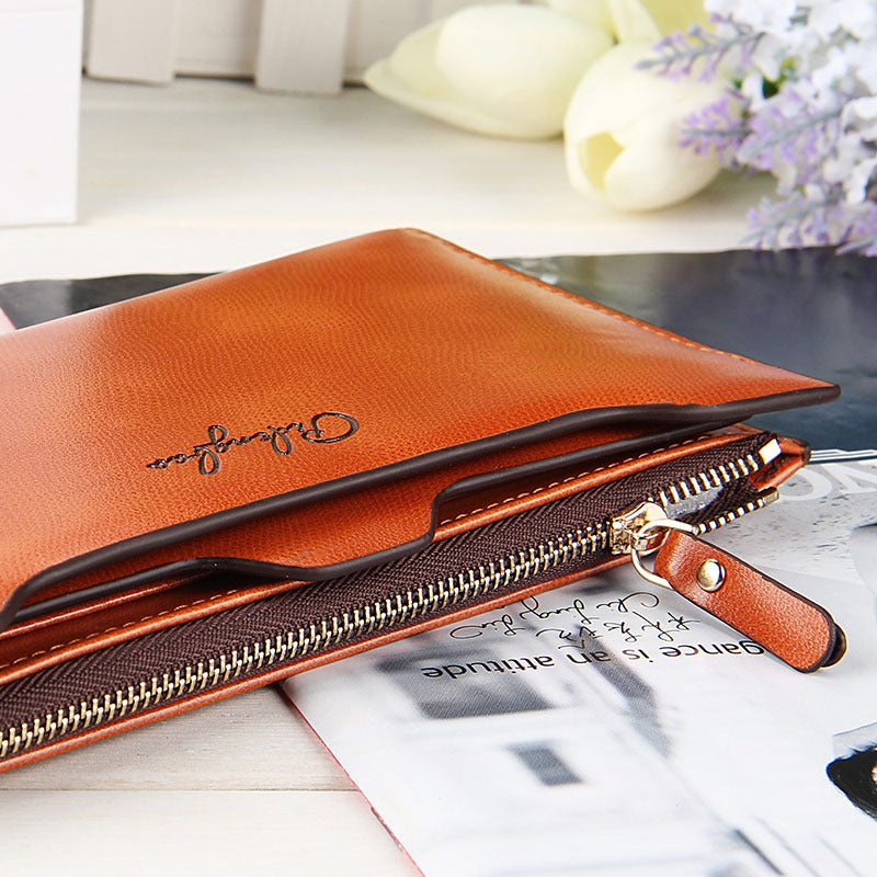 Women's wallet long section Korean fashion zipper clutch bag