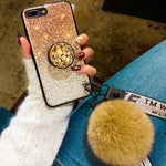 Marble Iphone Case With Phone Holder