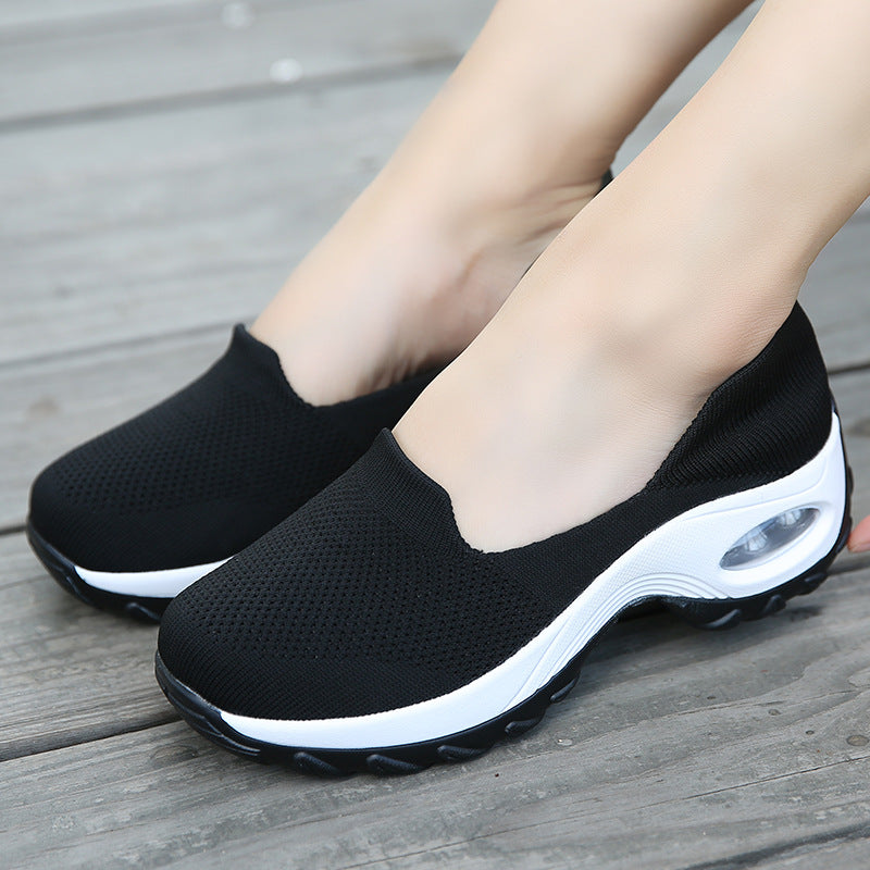 Womens Slip on Sneaker Comfortable Walking Shoes