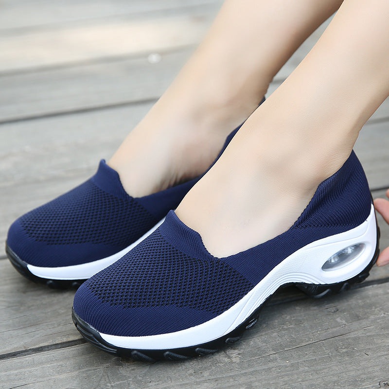 Womens Slip on Sneaker Comfortable Walking Shoes