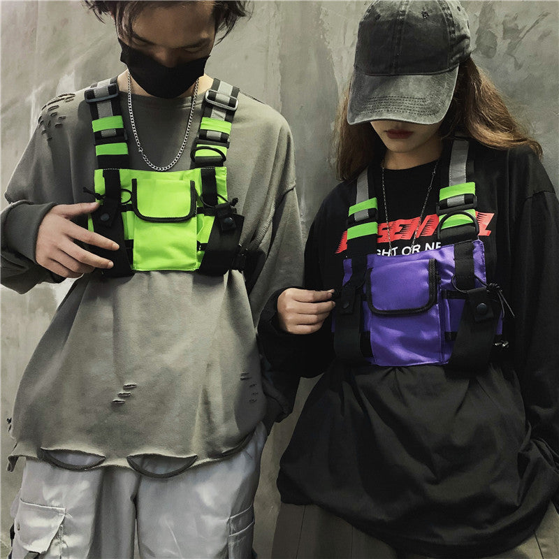 Hip-hop Tactical Vest Chest Bag