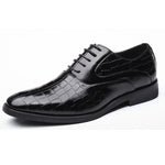 Luxury Men's Leather Oxford Casual Dress Shoes