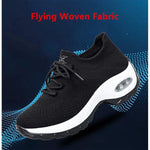 Women's Flying Woven Breathable Comfortable Sneakers