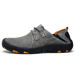 Men's Leather Slip-resistant Outdoor Casual Hiking Shoes