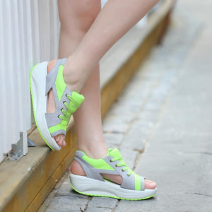 Women's Summer Platform Comfortable Sneakers Sandals