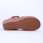 Women Wedges Platform Casual Soft Sole Camel Color Lightweight Comfortable Sandals