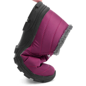 Waterproof Soft Sole Slip On Warm Casual Snow Ankle Boots