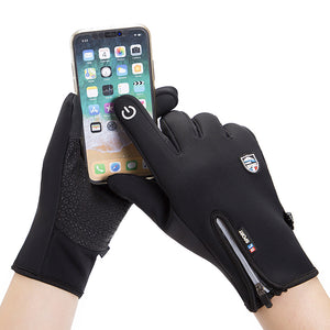 Winter Outdoor Cycling Non-slip Waterproof Touch Screen Gloves