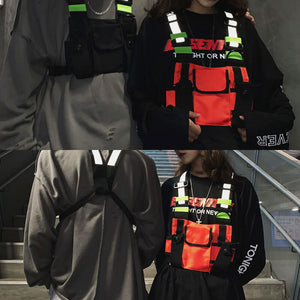 Hip-hop Tactical Vest Chest Bag