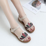 Middle-aged Cozy Flat Non-slip Sandals