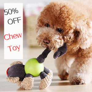 Pet Dog Toy Tough Dog Squeaky Toy Cute Dog Teething Toy for Medium Small Dogs