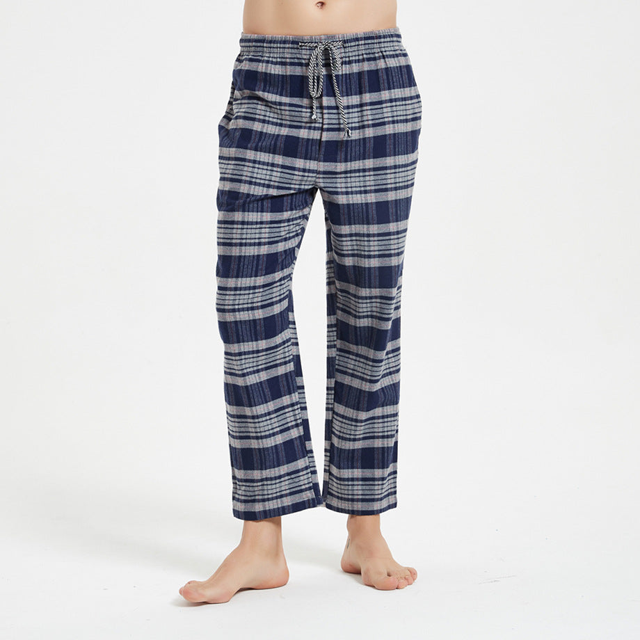 Mens Plaid Pajama Pants