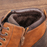 Retro Plus Velvet Warm Men's Boots