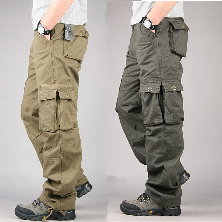 Multi-Pocket Outdoor Loose Overalls