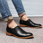 British Breathable Casual Leather Shoes