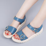 Colorful Leather  Beach Sandals Slippers