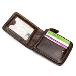 Bullcaptain RFID Genuine Leather Wallet