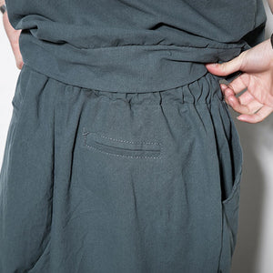 Men's Cotton Linen T-shirt Casual Pants Two-piece Set