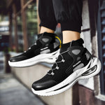 Flying Woven Mesh High-Top Casual Sneakers