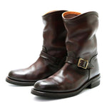 High Top Buckle Casual Boots