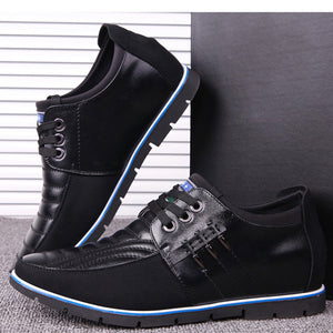 Men's Height Increasing Leather Casual Shoes