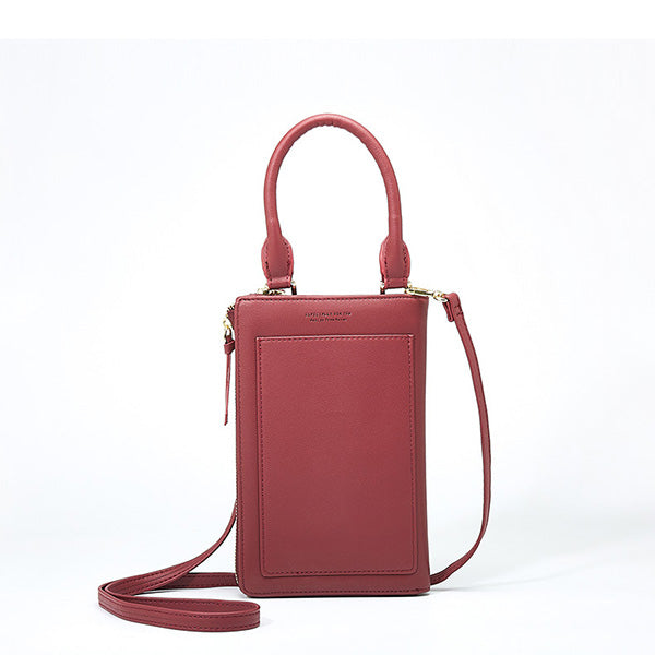 Women Large Capacity Multi-slots Phone Bag Long Wallet Clutch Bag