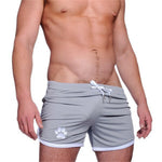 Men's Grid Quick Dry Breathable Fitness Bodybuilding Shorts