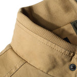 Men's Military Washed Cotton Outdoor Casual Jacket