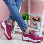 Women Suede Walking Slip Resistant Casual Comfortable Shoes
