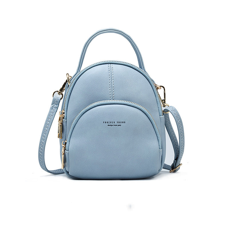Women Stylish Multi Function  Shoulder Bag Mini Backpack