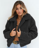 2019 Autumn & Winter Soft Plush Fur Short Coat
