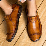 Men's Fashion Sewing Casual Business Flats Shoes