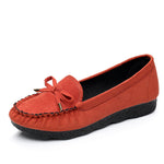 Pure Color Soft Working Casual Flat Shoes