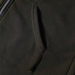 Plain Pockets Long Sleeve Plus Size Jacket