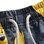 Banana Printed Couples Beach Shorts