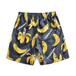 Banana Printed Couples Beach Shorts