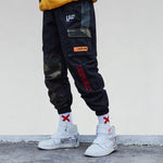 Camouflage Patchwork Cargo Pants