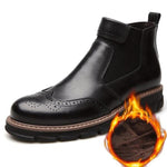 Men's Comfortable Warm Leather Boots
