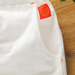 Summer Cotton Linen Drawstring Shorts