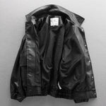 Loose Leather Motorcycle Jacket