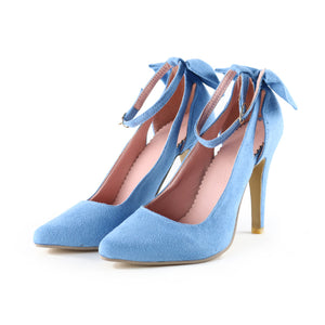Women Pointed Toe Buckle Strap Butterfly Summer Sexy Party Shoes