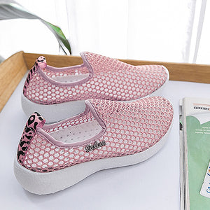 Woman Soft Slip On Mesh Breathable Shoes