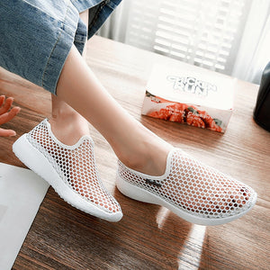 Woman Soft Slip On Mesh Breathable Shoes
