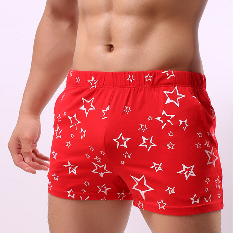 Cotton Soft Printed Loose Home Underpants