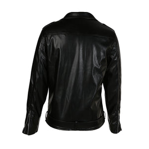 Motorcycle PU Leather Fashion Casual Men Jacket