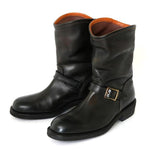 High Top Buckle Casual Boots