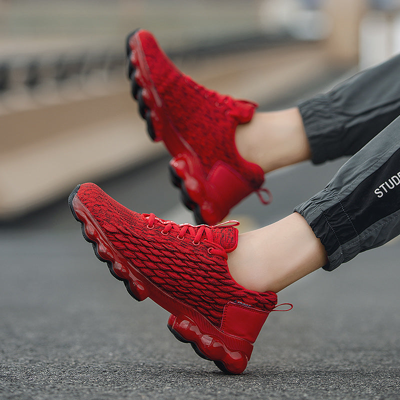 Flying Woven Mesh Breathable Running Shoes